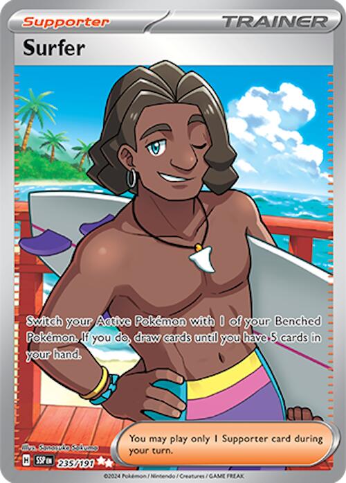 Surfer (235/191) [Scarlet & Violet: Surging Sparks] | Jomio and Rueliete's Cards and Comics