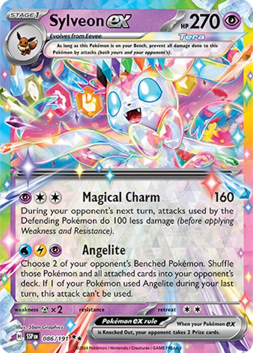 Sylveon ex (086/191) [Scarlet & Violet: Surging Sparks] | Jomio and Rueliete's Cards and Comics