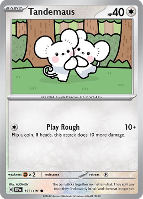 Tandemaus (157/191) [Scarlet & Violet: Surging Sparks] | Jomio and Rueliete's Cards and Comics