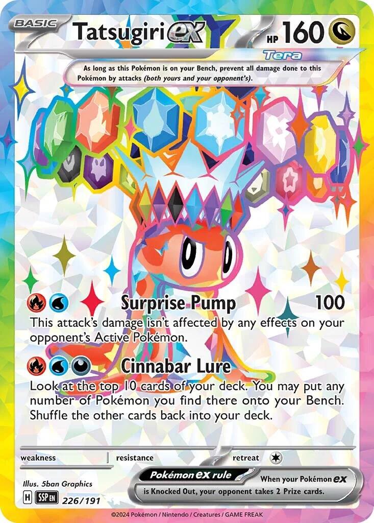 Tatsugiri ex (226/191) [Scarlet & Violet: Surging Sparks] | Jomio and Rueliete's Cards and Comics
