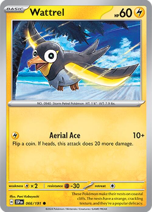 Wattrel (066/191) [Scarlet & Violet: Surging Sparks] | Jomio and Rueliete's Cards and Comics