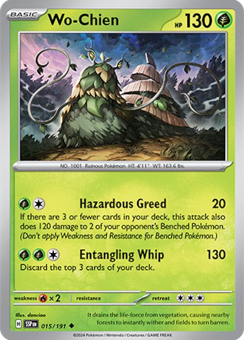 Wo-Chien (015/191) [Scarlet & Violet: Surging Sparks] | Jomio and Rueliete's Cards and Comics