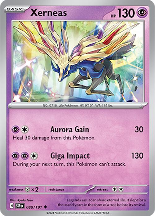 Xerneas (088/191) [Scarlet & Violet: Surging Sparks] | Jomio and Rueliete's Cards and Comics