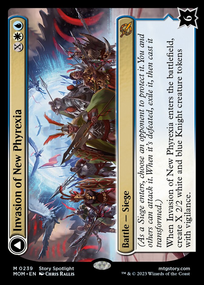 Invasion of New Phyrexia // Teferi Akosa of Zhalfir [March of the Machine] | Jomio and Rueliete's Cards and Comics