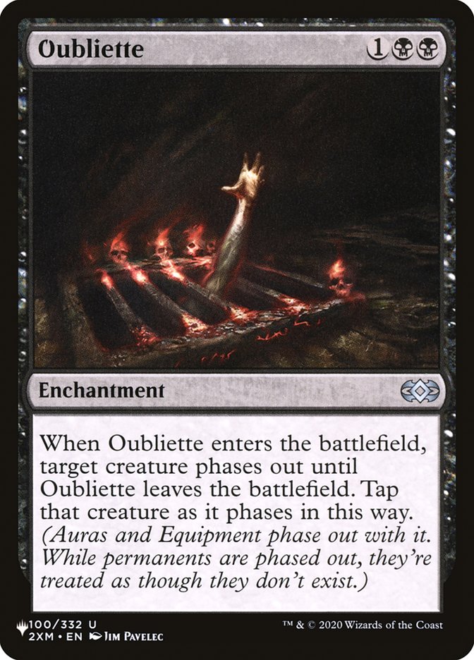 Oubliette [The List] | Jomio and Rueliete's Cards and Comics
