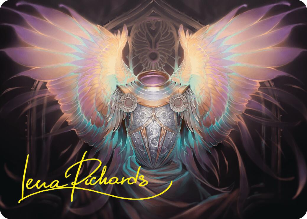 Celestial Armor Art Card (2/54) (Gold-Stamped Signature) [Foundations Art Series] | Jomio and Rueliete's Cards and Comics