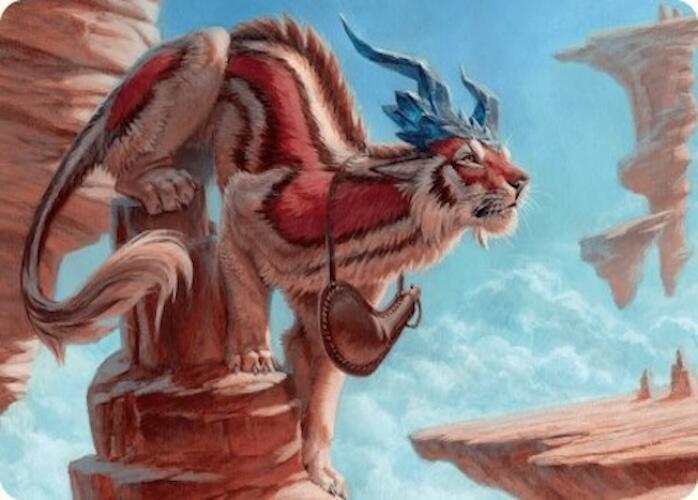 Felidar Savior Art Card (3/54) [Foundations Art Series] | Jomio and Rueliete's Cards and Comics