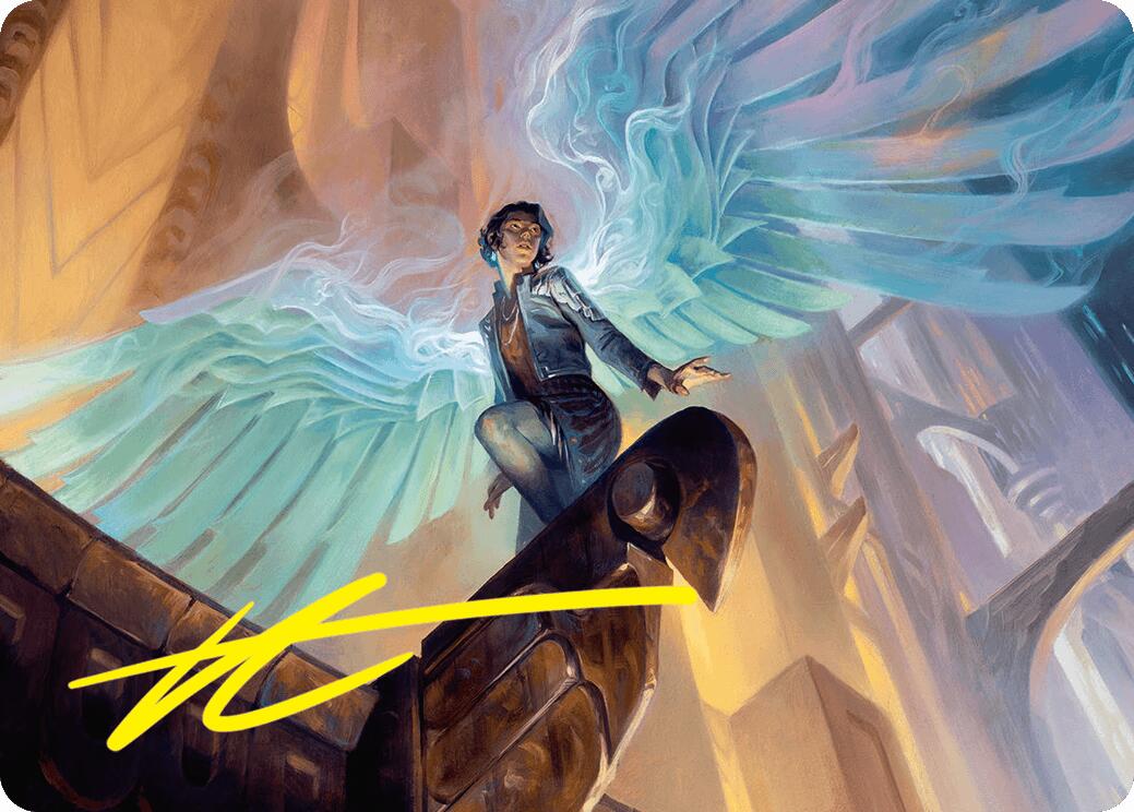 Giada, Font of Hope Art Card (20/54) (Gold-Stamped Signature) [Foundations Art Series] | Jomio and Rueliete's Cards and Comics