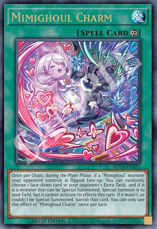 Mimighoul Charm [ROTA-ENSP1] Ultra Rare | Jomio and Rueliete's Cards and Comics