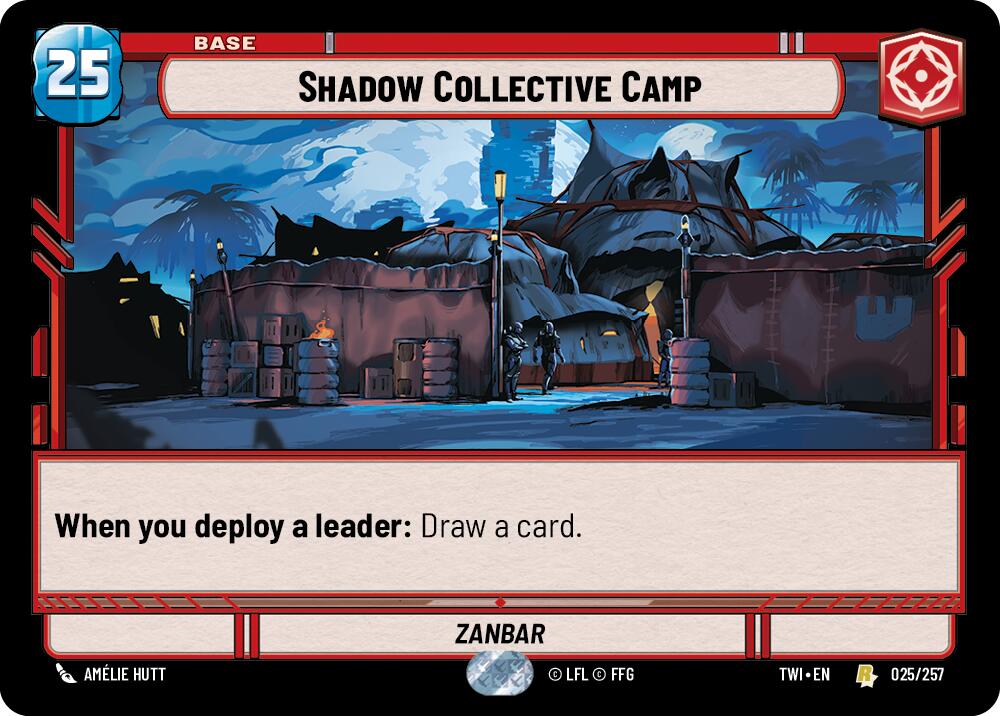 Shadow Collective Camp (025/257) (025/257) [Twilight of the Republic] | Jomio and Rueliete's Cards and Comics