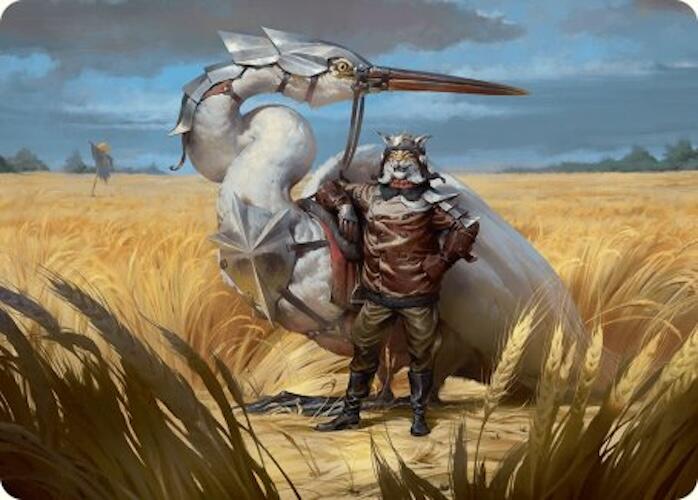 Skyknight Squire Art Card (4/54) [Foundations Art Series] | Jomio and Rueliete's Cards and Comics