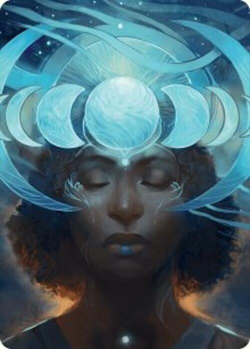 Lunar Insight Art Card (31/54) [Foundations Art Series] | Jomio and Rueliete's Cards and Comics