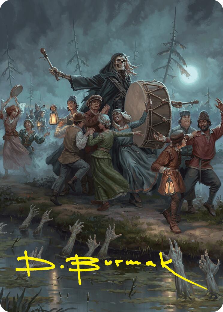 Blasphemous Edict Art Card (35/54) (Gold-Stamped Signature) [Foundations Art Series] | Jomio and Rueliete's Cards and Comics