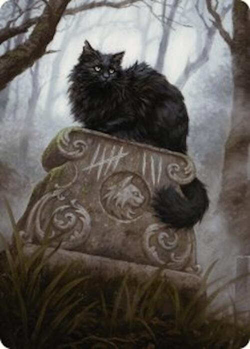 Nine-Lives Familiar 2 Art Card (36/54) [Foundations Art Series] | Jomio and Rueliete's Cards and Comics