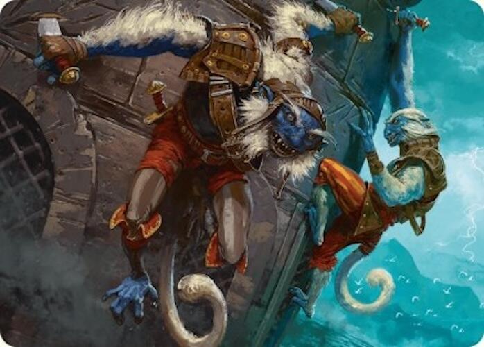 Goblin Boarders Art Card (11/54) [Foundations Art Series] | Jomio and Rueliete's Cards and Comics