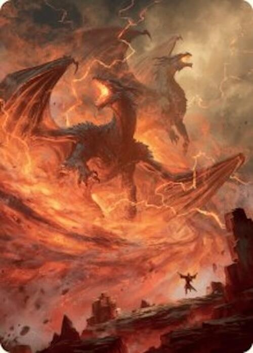 Rite of the Dragoncaller Art Card (38/54) [Foundations Art Series] | Jomio and Rueliete's Cards and Comics