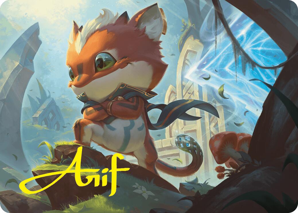 Loot, Exuberant Explorer Art Card (12/54) (Gold-Stamped Signature) [Foundations Art Series] | Jomio and Rueliete's Cards and Comics
