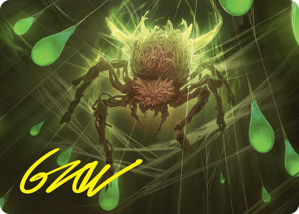 Spinner of Souls Art Card (13/54) (Gold-Stamped Signature) [Foundations Art Series] | Jomio and Rueliete's Cards and Comics