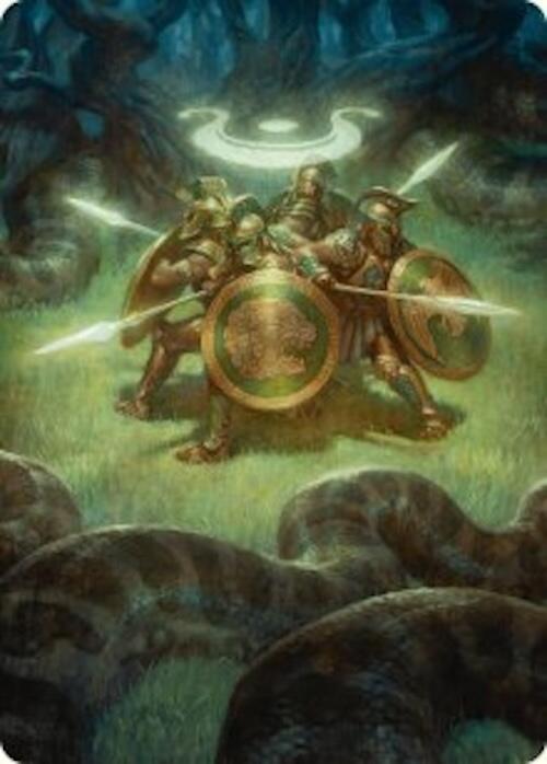 Anthem of Champions Art Card (47/54) [Foundations Art Series] | Jomio and Rueliete's Cards and Comics