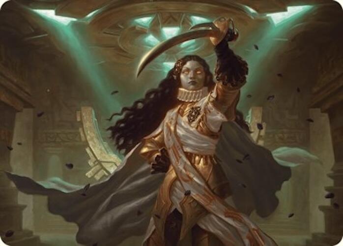 Elenda, Saint of Dusk Art Card (15/54) [Foundations Art Series] | Jomio and Rueliete's Cards and Comics
