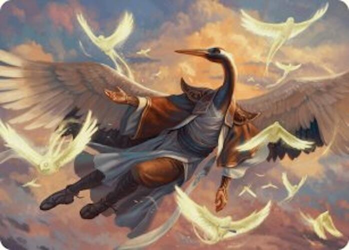 Kykar, Zephyr Awakener Art Card (16/54) [Foundations Art Series] | Jomio and Rueliete's Cards and Comics