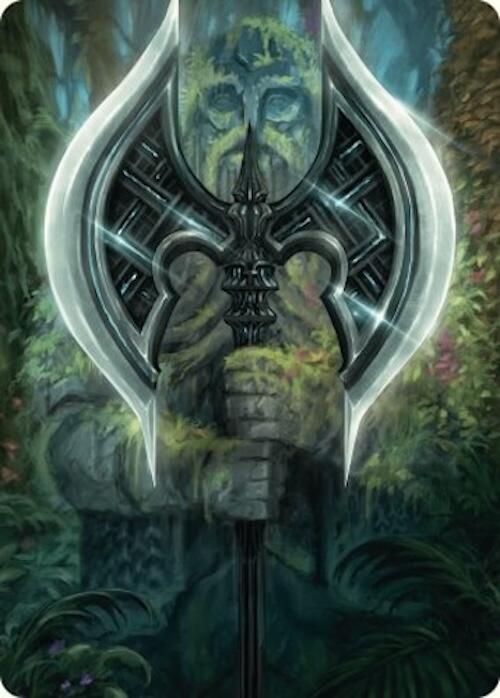 Leyline Axe Art Card (49/54) [Foundations Art Series] | Jomio and Rueliete's Cards and Comics