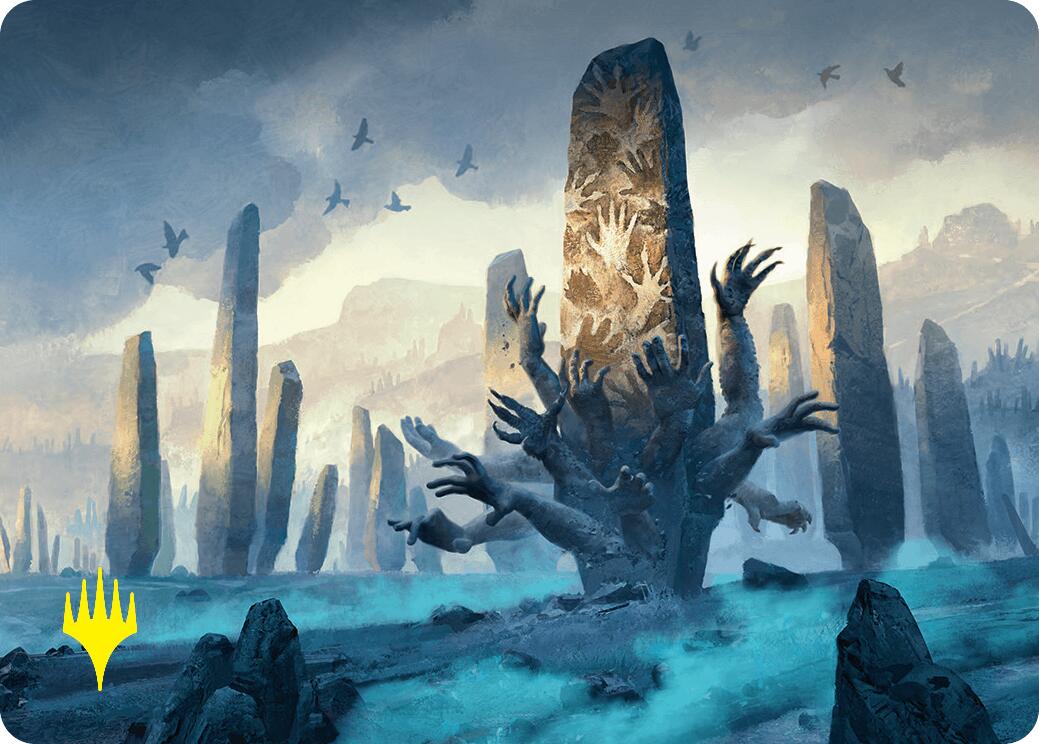 Soulstone Sanctuary Art Card (19/54) (Gold-Stamped Signature) [Foundations Art Series] | Jomio and Rueliete's Cards and Comics