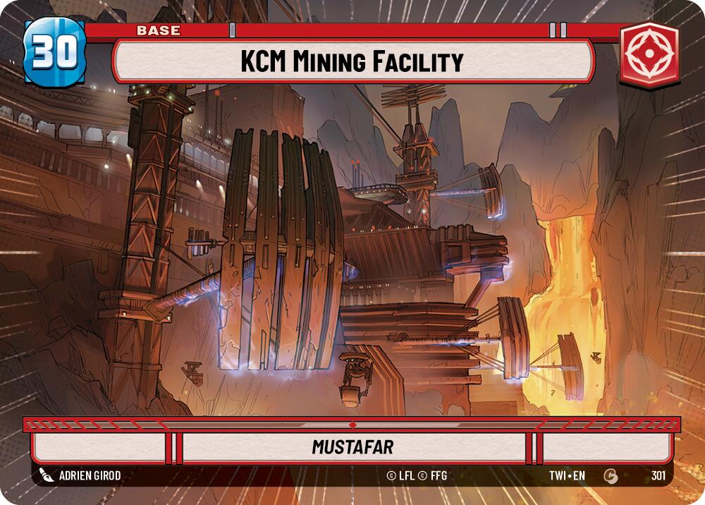 KCM Mining Facility // Clone Trooper (301 // T04) (Hyperspace) (301 // T04) [Twilight of the Republic] | Jomio and Rueliete's Cards and Comics