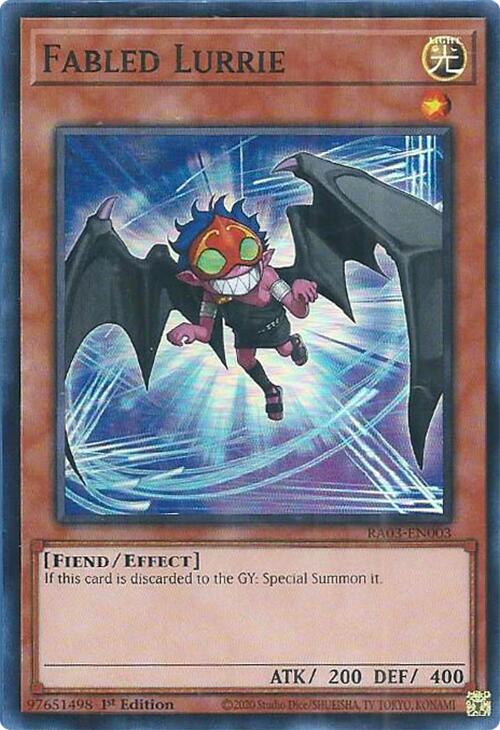 Fabled Lurrie [RA03-EN003] Super Rare | Jomio and Rueliete's Cards and Comics