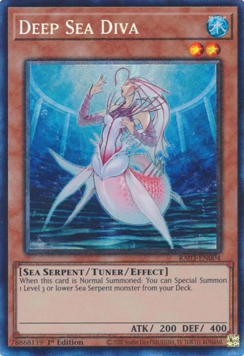 Deep Sea Diva (CR) [RA03-EN004] Prismatic Collector's Rare | Jomio and Rueliete's Cards and Comics