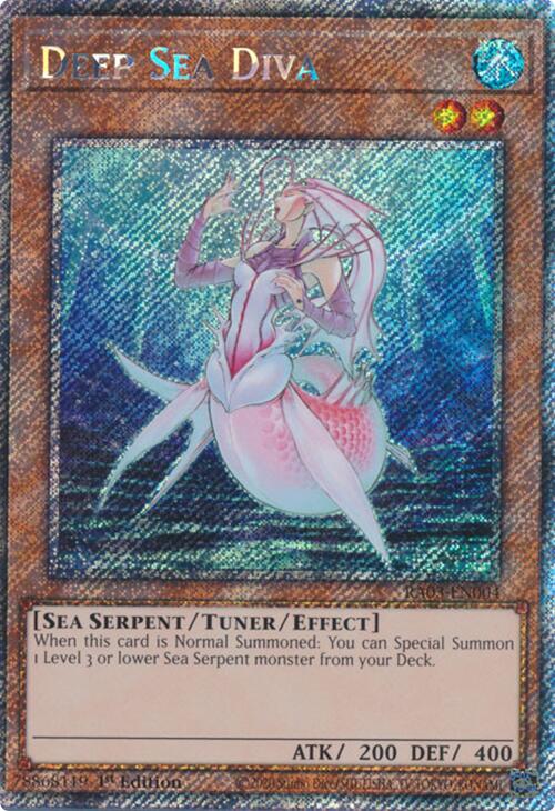 Deep Sea Diva (Platinum Secret Rare) [RA03-EN004] Platinum Secret Rare | Jomio and Rueliete's Cards and Comics