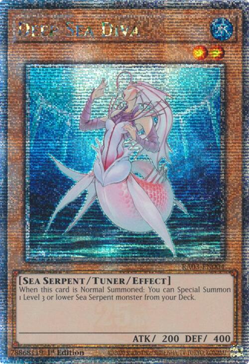 Deep Sea Diva (Quarter Century Secret Rare) [RA03-EN004] Quarter Century Secret Rare | Jomio and Rueliete's Cards and Comics