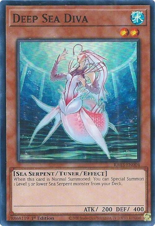Deep Sea Diva [RA03-EN004] Super Rare | Jomio and Rueliete's Cards and Comics