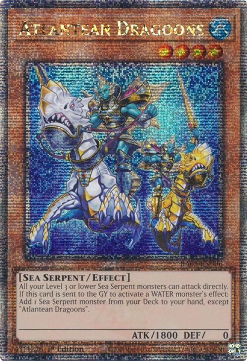 Atlantean Dragoons (Quarter Century Secret Rare) [RA03-EN006] Quarter Century Secret Rare | Jomio and Rueliete's Cards and Comics
