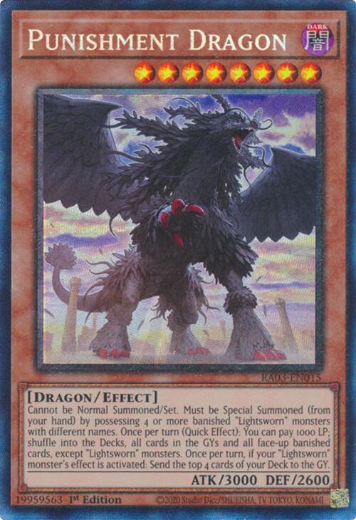 Punishment Dragon (CR) [RA03-EN015] Prismatic Collector's Rare | Jomio and Rueliete's Cards and Comics