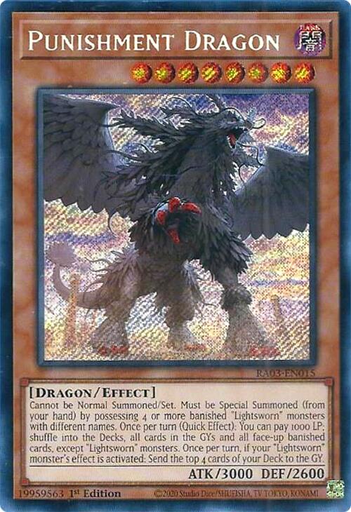 Punishment Dragon (Secret Rare) [RA03-EN015] Secret Rare | Jomio and Rueliete's Cards and Comics