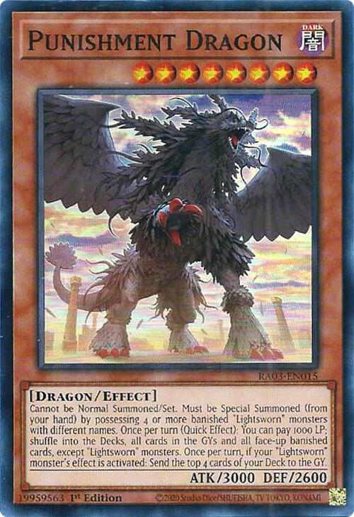 Punishment Dragon [RA03-EN015] Super Rare | Jomio and Rueliete's Cards and Comics