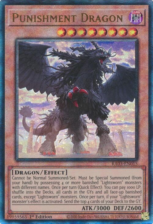 Punishment Dragon (UTR) [RA03-EN015] Prismatic Ultimate Rare | Jomio and Rueliete's Cards and Comics