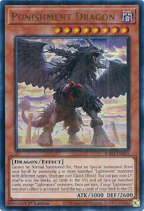 Punishment Dragon (UR) [RA03-EN015] Ultra Rare | Jomio and Rueliete's Cards and Comics