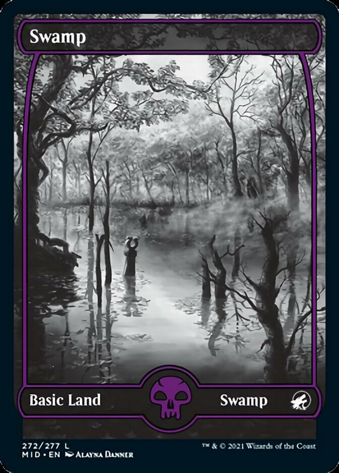 Swamp (272) [Innistrad: Midnight Hunt] | Jomio and Rueliete's Cards and Comics