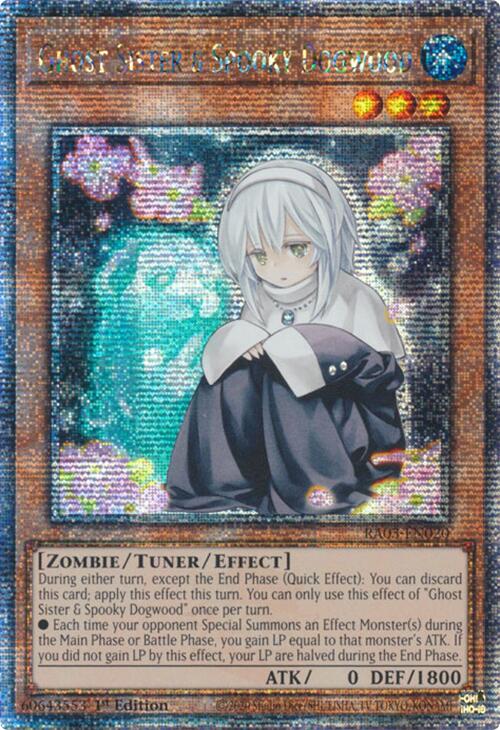 Ghost Sister & Spooky Dogwood (Quarter Century Secret Rare) [RA03-EN020] Quarter Century Secret Rare | Jomio and Rueliete's Cards and Comics