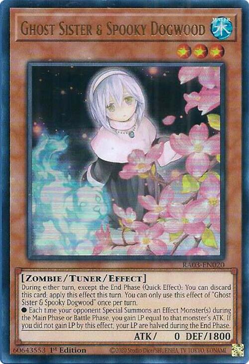 Ghost Sister & Spooky Dogwood (UR) [RA03-EN020] Ultra Rare | Jomio and Rueliete's Cards and Comics