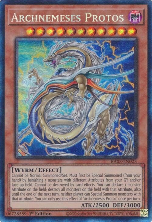 Archnemeses Protos (CR) [RA03-EN023] Prismatic Collector's Rare | Jomio and Rueliete's Cards and Comics
