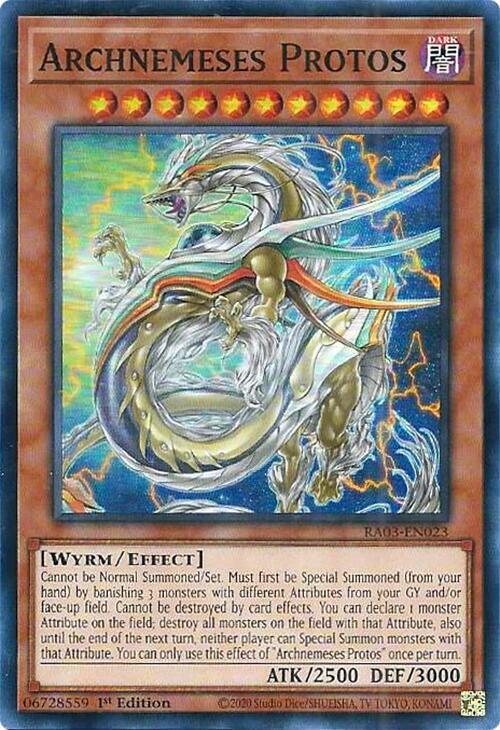 Archnemeses Protos [RA03-EN023] Super Rare | Jomio and Rueliete's Cards and Comics