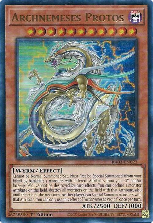 Archnemeses Protos (UR) [RA03-EN023] Ultra Rare | Jomio and Rueliete's Cards and Comics