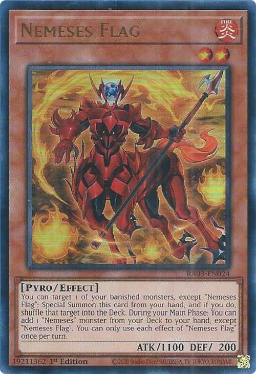 Nemeses Flag (UR) [RA03-EN024] Ultra Rare | Jomio and Rueliete's Cards and Comics