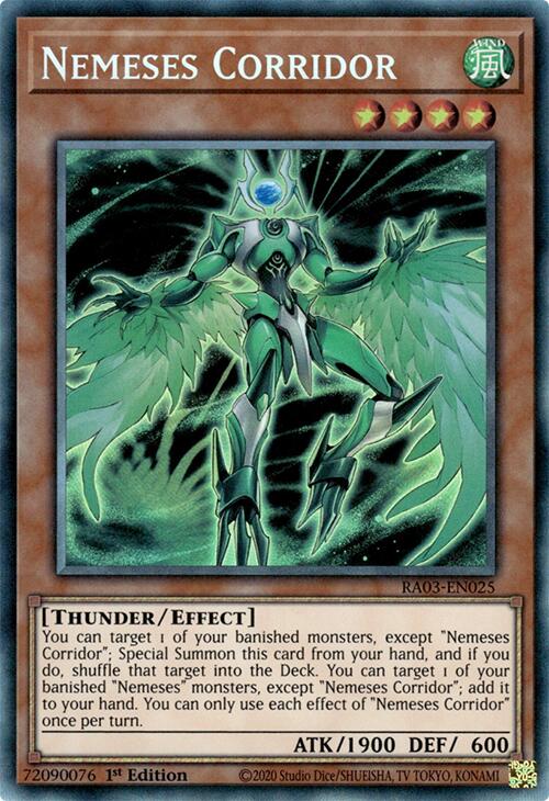 Nemeses Corridor (CR) [RA03-EN025] Prismatic Collector's Rare | Jomio and Rueliete's Cards and Comics