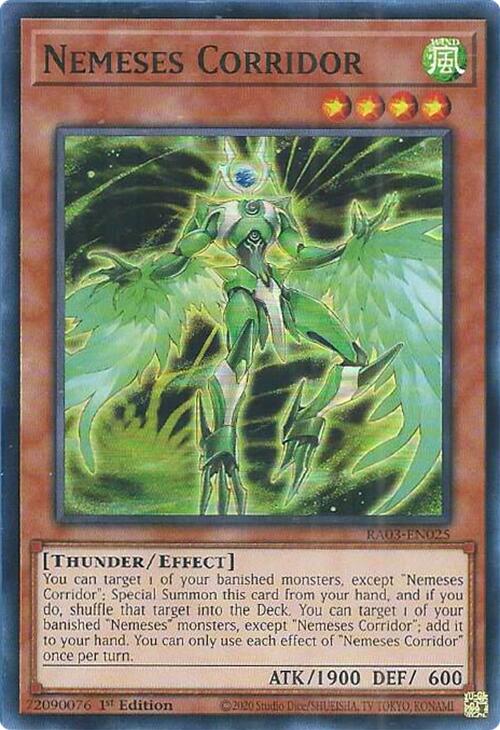 Nemeses Corridor [RA03-EN025] Super Rare | Jomio and Rueliete's Cards and Comics