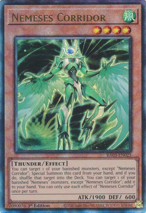 Nemeses Corridor (UTR) [RA03-EN025] Prismatic Ultimate Rare | Jomio and Rueliete's Cards and Comics