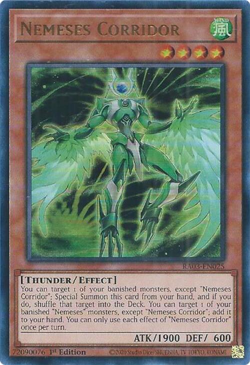 Nemeses Corridor (UR) [RA03-EN025] Ultra Rare | Jomio and Rueliete's Cards and Comics